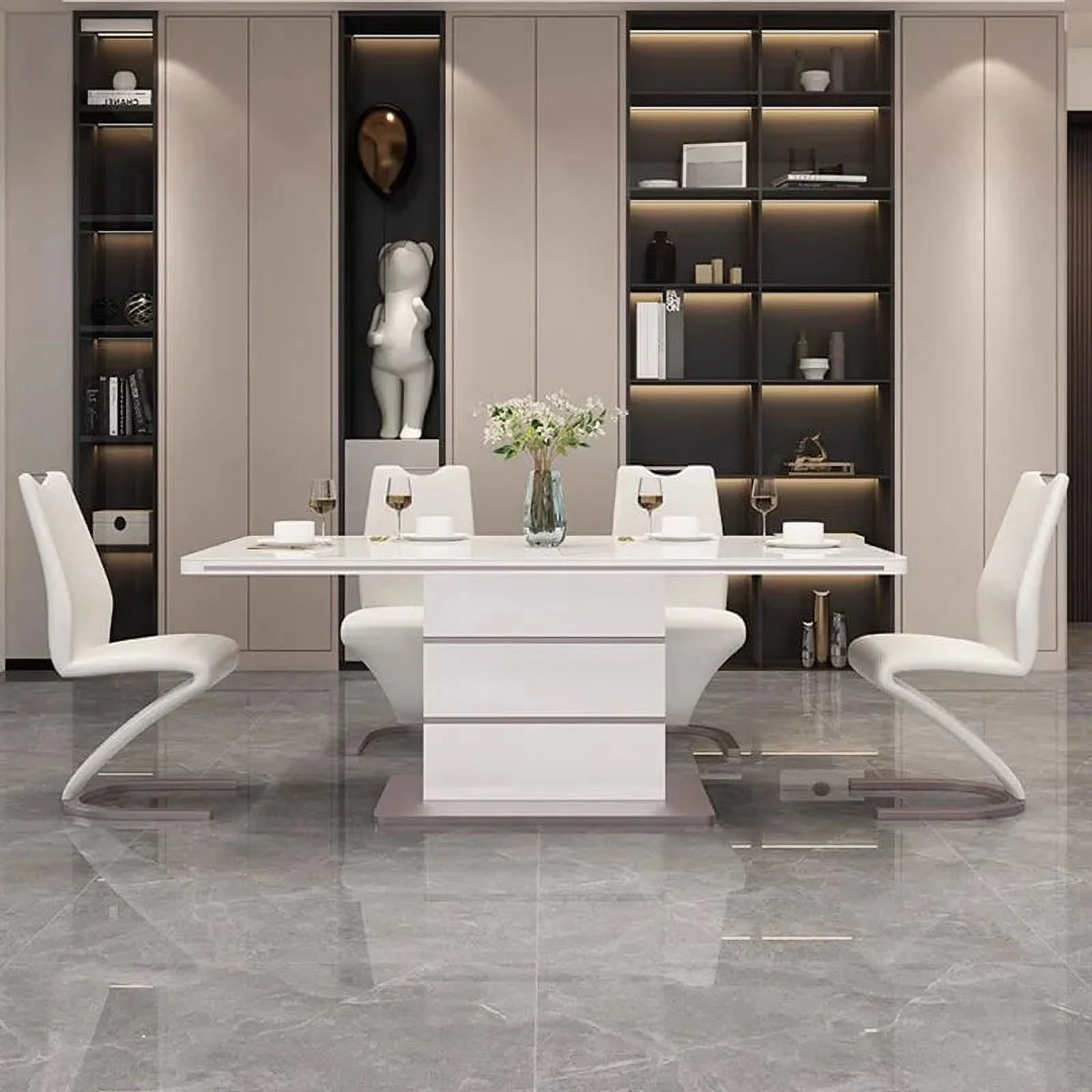 Foyer Design Dining Tables Console Hallway Bedside White Patio Dining Tables Restaurant Mesa De Cocina Minimalist Furniture