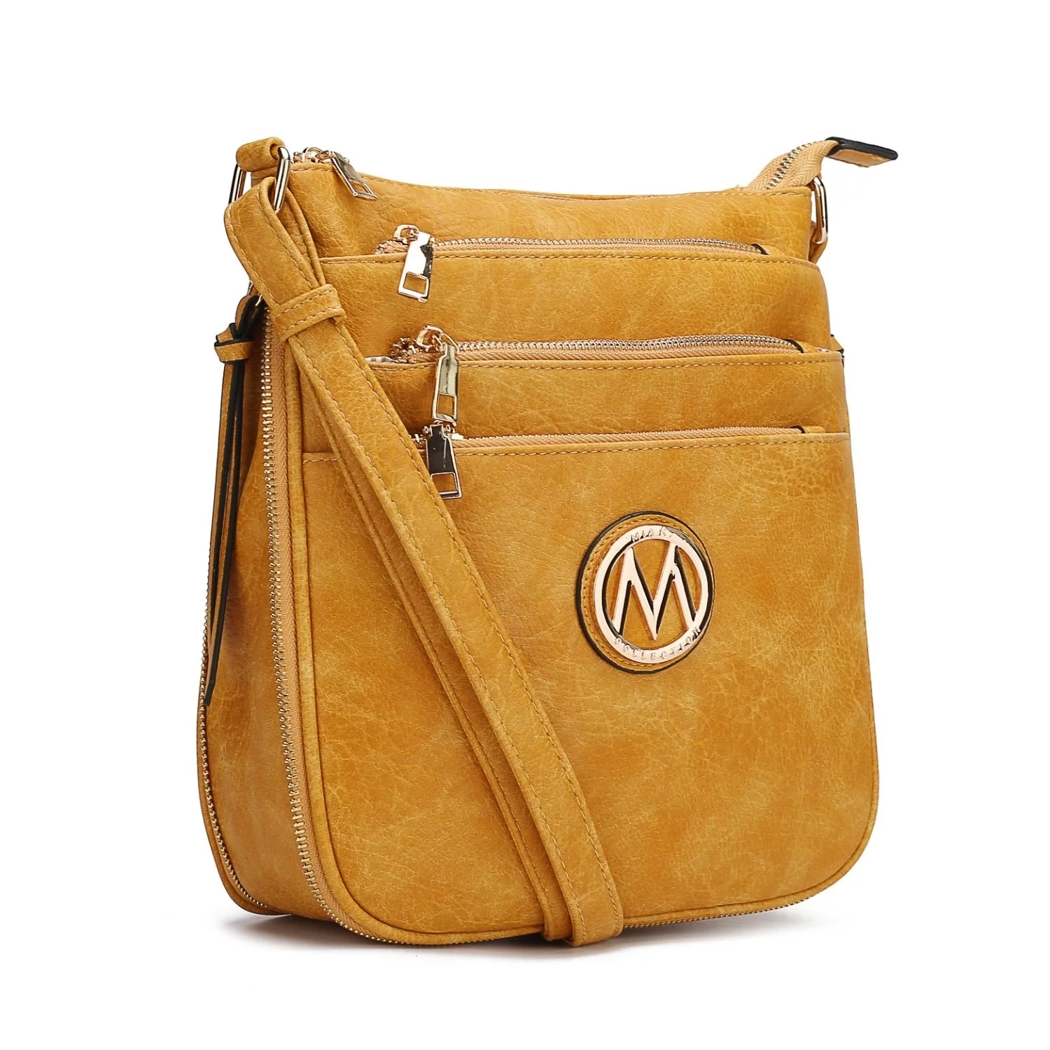 MKF Collection by Mia K. Salome Expandable Multi-Compartment Crossbody Bag