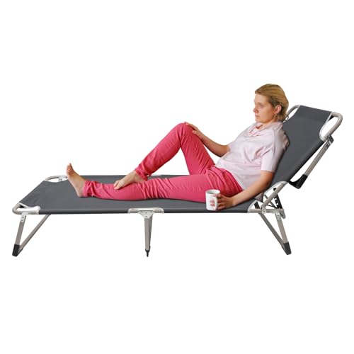 Camping Beds,Folding Camping Beds,Outdoor Chairs,Portable Folding Camping Cot,9.8*30.7inch Adjtable Reclining Lounge Chairs,Outdoor Folding Lounge Chair Sleeping Cots Bed,Perfect for Camping,Pool