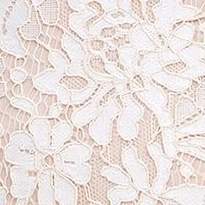 VINCE CAMUTO Womens Beige Zippered Ruffled Asymmetrical Hem Lined Cap Sleeve Surplice Neckline Above The Knee Party Body Con Dress Petites 6P