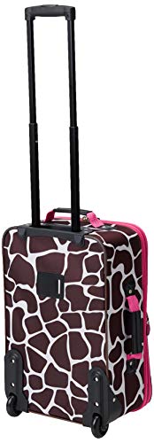Rockland Fashion Softside Upright Luggage Set, Beach