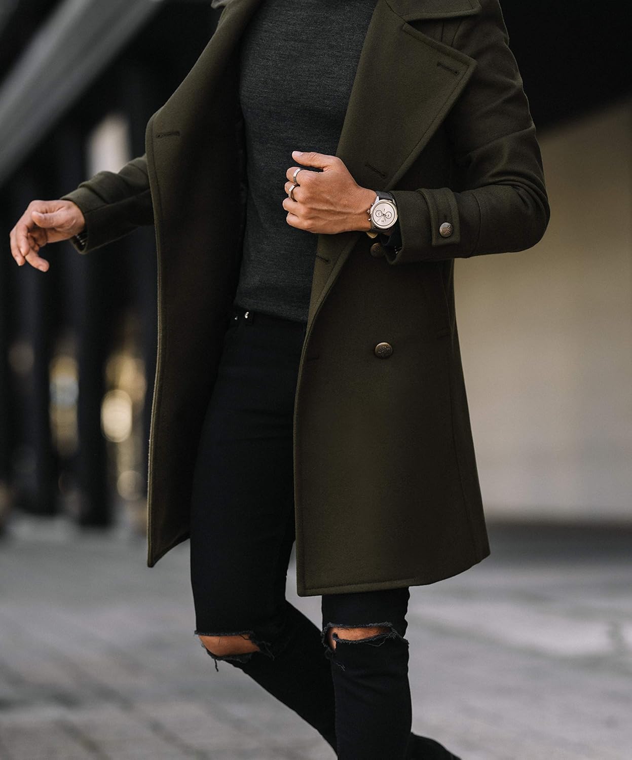 MVMT Men's 28000126 Powerlane 43mm Quartz Chronograph Watch