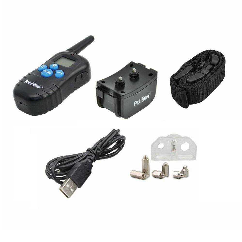 Petrainer Rechargeable Dog Shock Collar with Remote Dog Training Collar with Beep Vibration Shock Collar - Pet Supplies online store
