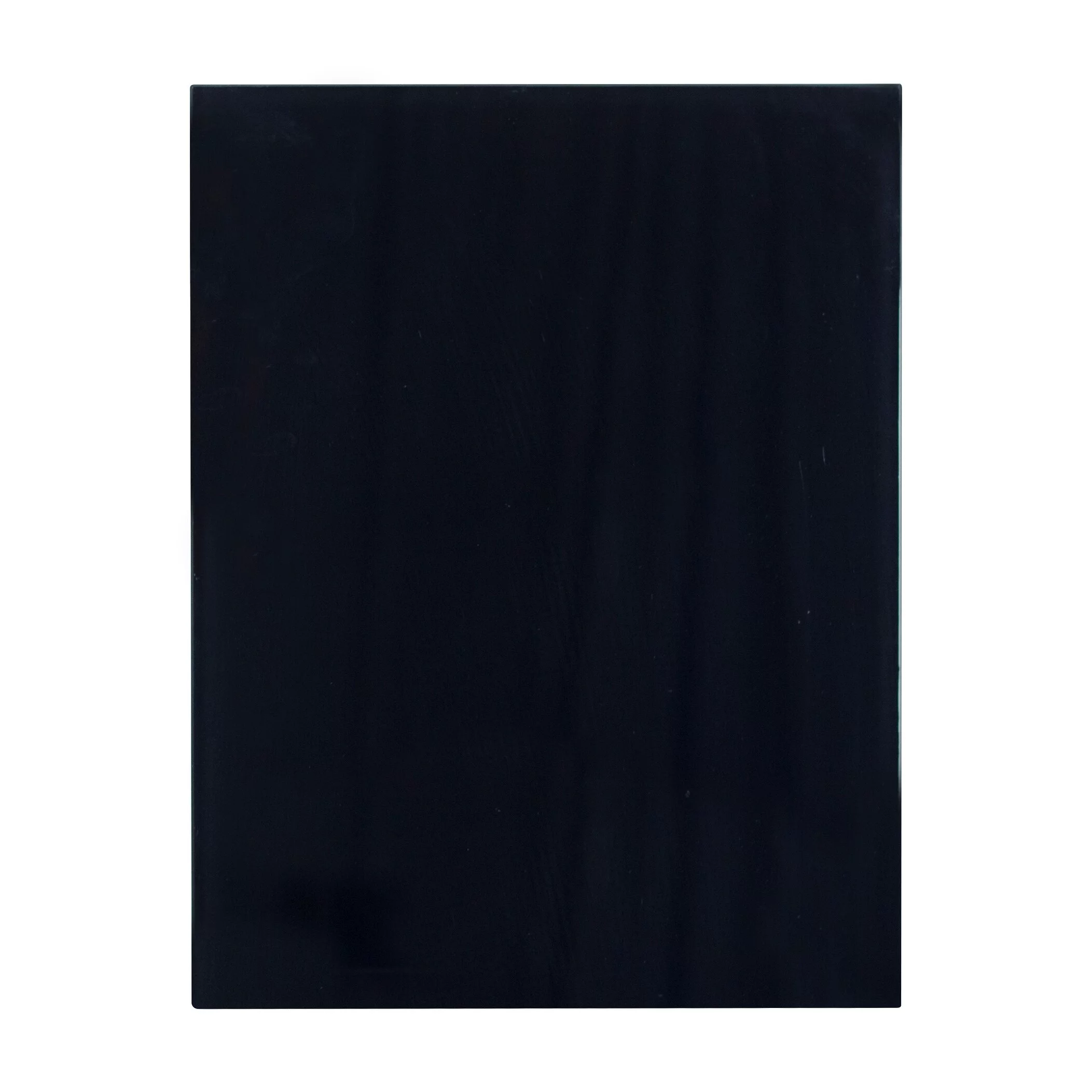 14-in. W X 18-in. D Glass Top In Black Color