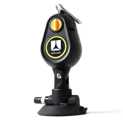 Rebuwo Rope Trainer, Pull Up Rope Trainer, Mini Cable Crossover, Vacuumed Exercise Rope, 3 Resistance Level, 5-10-15 Ibs Adjustable Exercise Machine, All-in-One Home Gym Solution,