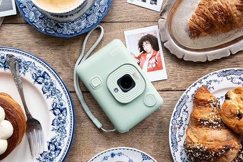 Fujifilm INSTAX Mini LIPLAY Hybrid Instant Camera - Matcha Green