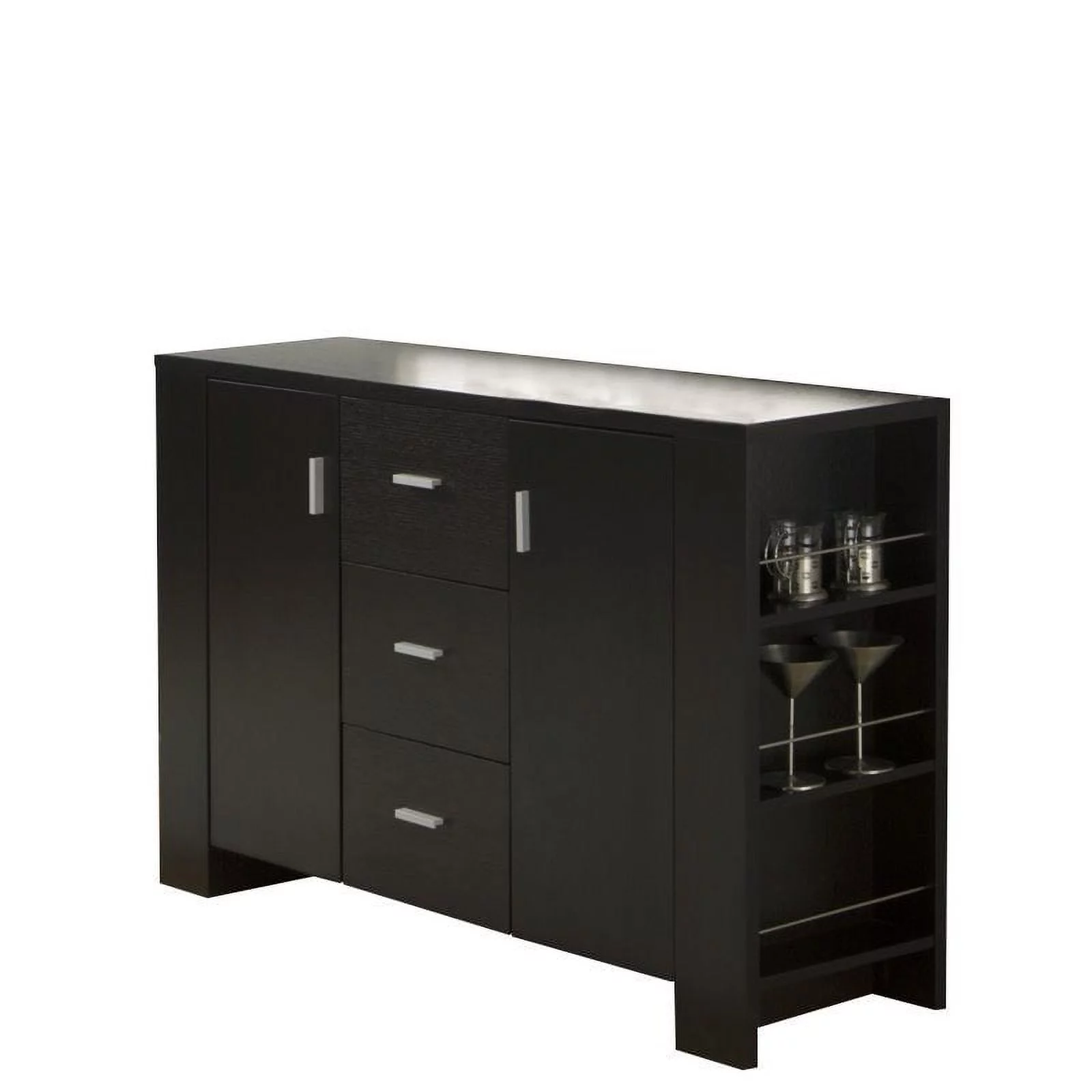 Bowery Hill Modern Buffet in Espresso