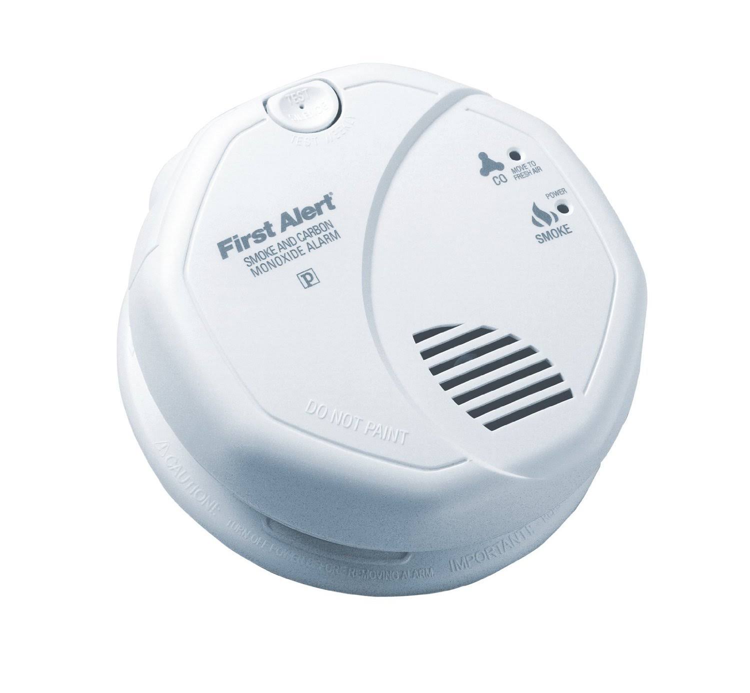 2 Pack of - First Alert SC7010B Hardwire Photoelectric Smoke and Carbon Monoxide Alarm with Battery Backup