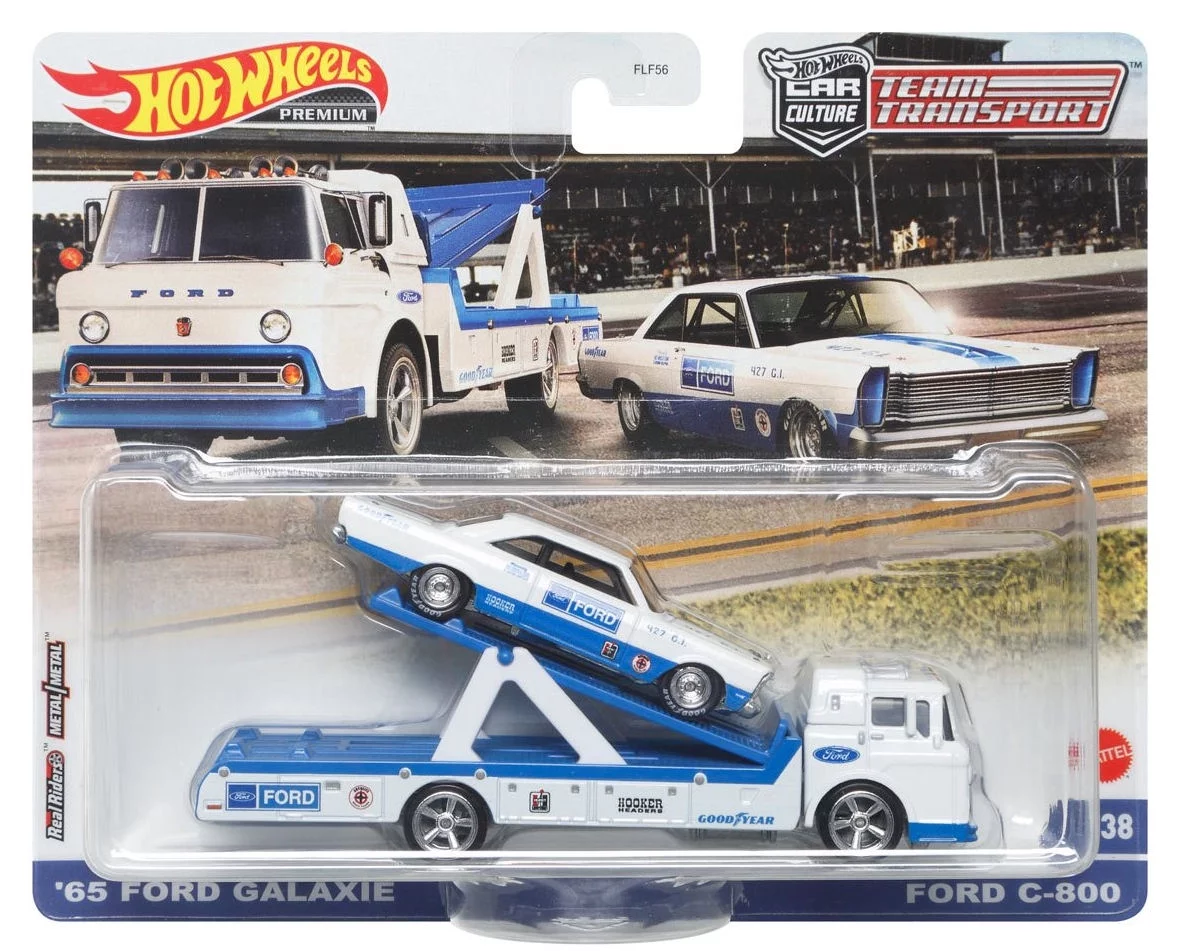 Hot Wheels Team Transport 2022 Wave 1 - 956P - #38, #39, #40 Set of 3 - 1:64 Scale