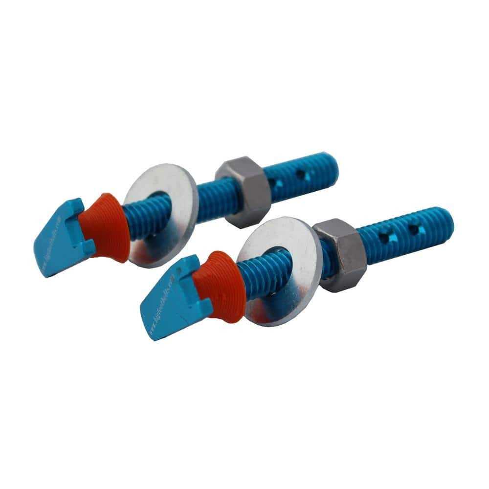 Big Foot Bolts 5/16 in. x 2.5 in. No Spin Toilet Flange Bolts - Shop Hardware Tools Online Store