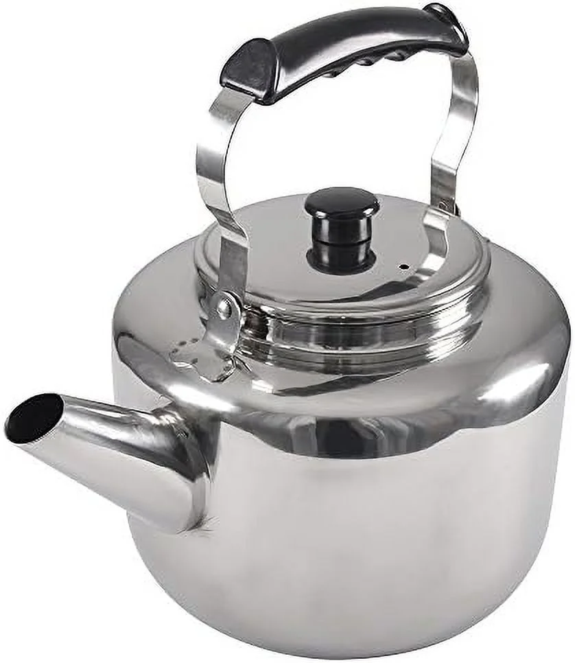 Stainless Steel Water Kettle, 7 Quart, Silver