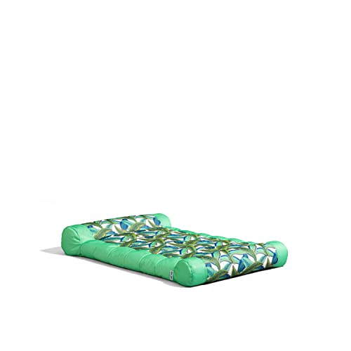 Big Joe Kona Hammock No Inflation Needed Pool Lounger with Headrest, Quick Draining Fabric, 4 feet Big