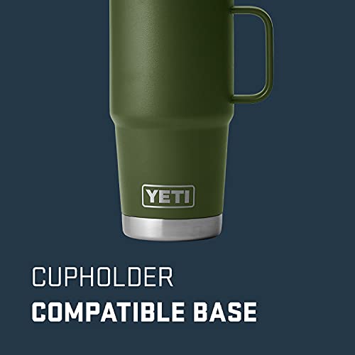 YETI Rambler 20 oz Travel Mug, Stainless Steel, Vacuum Insulated with Stronghold Lid