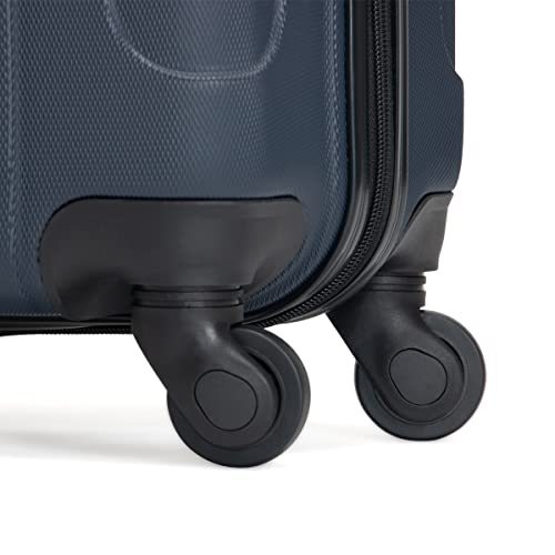 Kenneth Cole REACTION Out of Bounds Lightweight Hardshell 4-Wheel Spinner Luggage, Cobalt Blue, 20-Inch Carry On