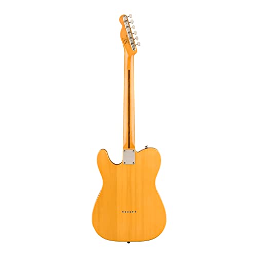Squier Classic Vibe 70s Thinline Telecaster Electric Guitar, with 2-Year Warranty, Natural, Maple Fingerboard