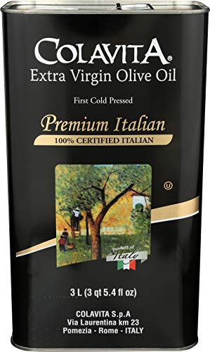 Colavita Premium Italian Extra Virgin Olive Oil Tin, 101.4 fl. oz. Tin