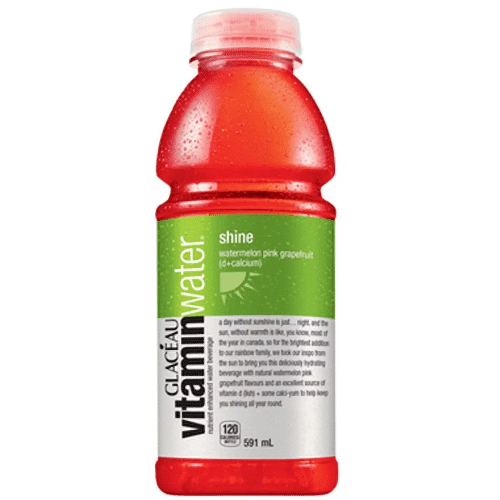 Vitamin Water Shine Watermelon Pink Grapfr