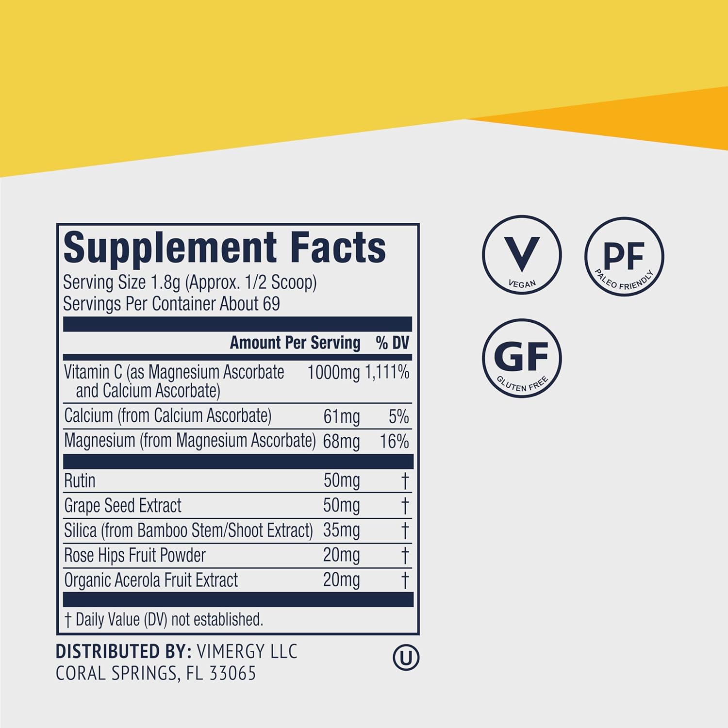 Vimergy Micro-C® Capsules (90 Capsules) and Micro-C Immune Power*TM (125 Grams) - Bundle