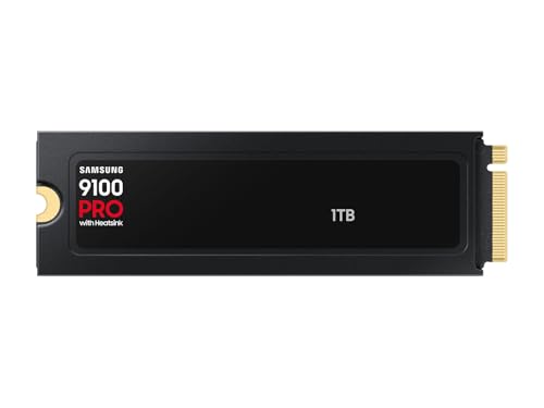 Samsung SSD 9100 PRO 2TB, PCIe 5.0x4 M.2 2280, Seq. Read Speeds Up to 14,800MB/s, Best for AI Computing, Gaming, and Heavy Duty Workstations (MZ VAP2T0B/AM)