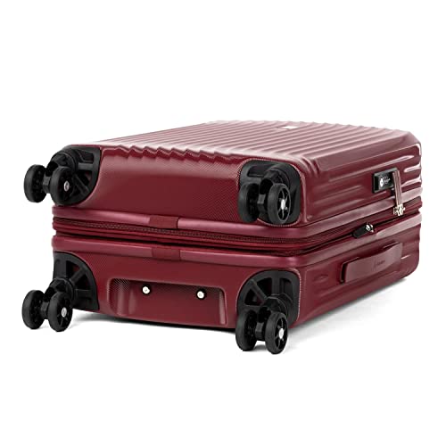 Travelpro Maxlite Air Hardside Expandable Carry on Luggage, 8 Spinner Wheels, Lightweight Hard Shell Polycarbonate Suitcase, Shadow Grey, Carry On 21-Inch