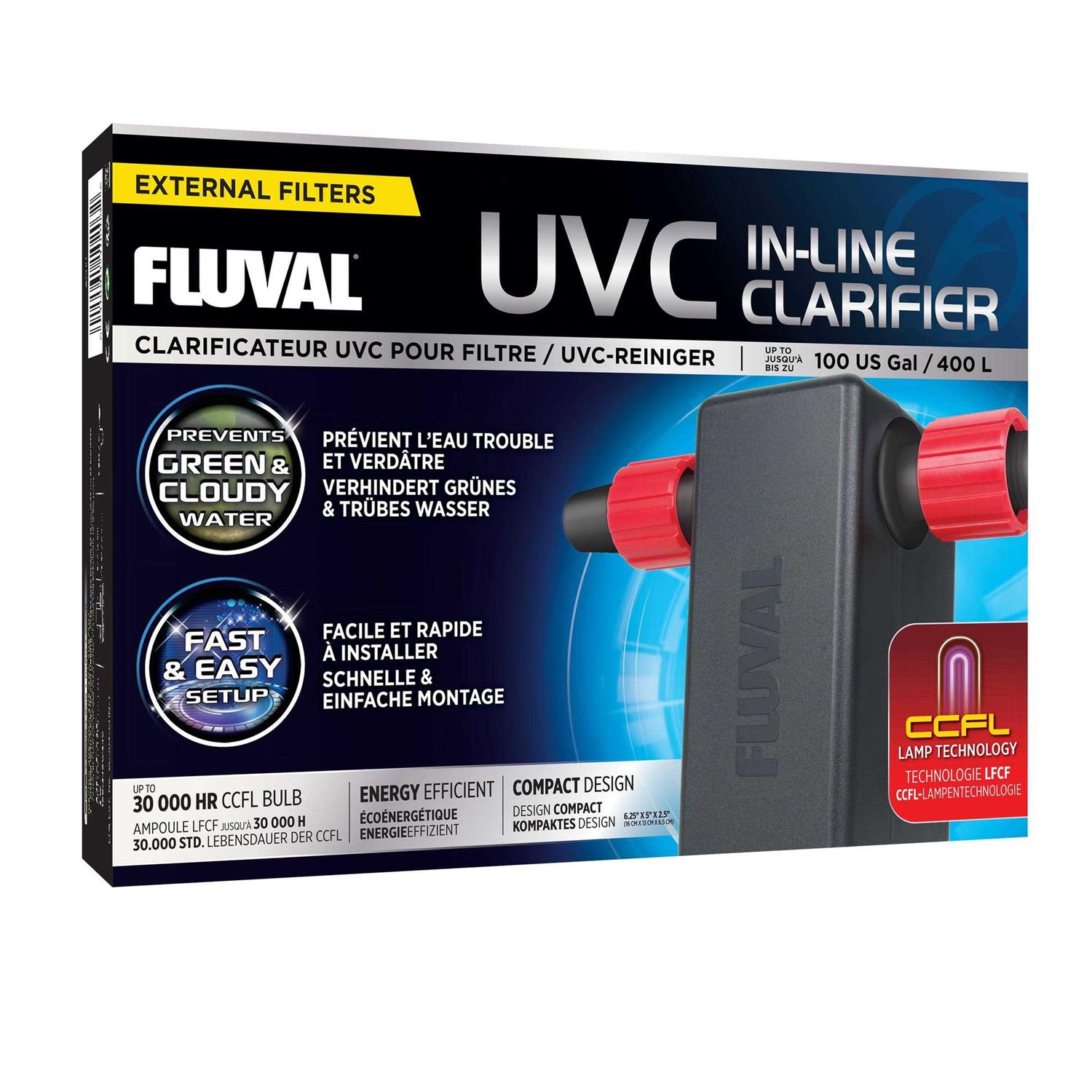 Fluval UVC In-Line Clarifier - Pet Supplies online store