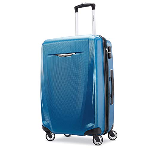Samsonite Winfield 3 DLX Hardside Expandable Luggage with Spinners, Silver, Carry-On 20-Inch