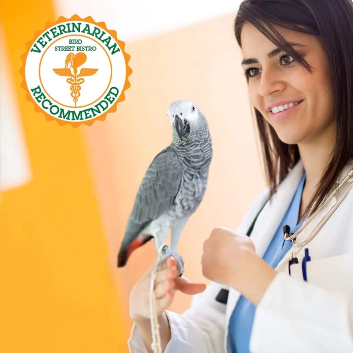 Parrot Tea 3oz - Parakeet Food - Parrot Food & Cockatiel Food Vitamin Substitute - Bird Health Supplies - Bird Food Parrot Tea - Bird Food Topper