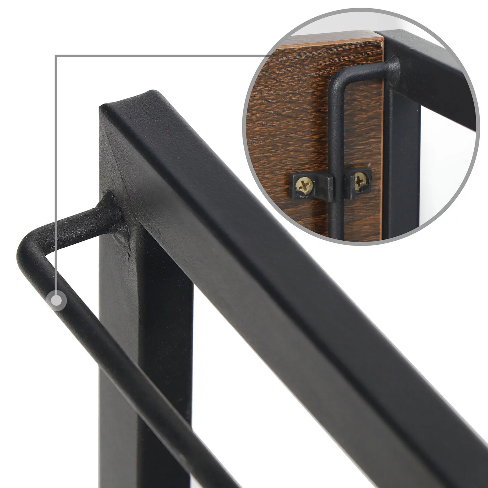 Computer Writing Desk Wall Side Table With Foldable Legs Folding Study Table