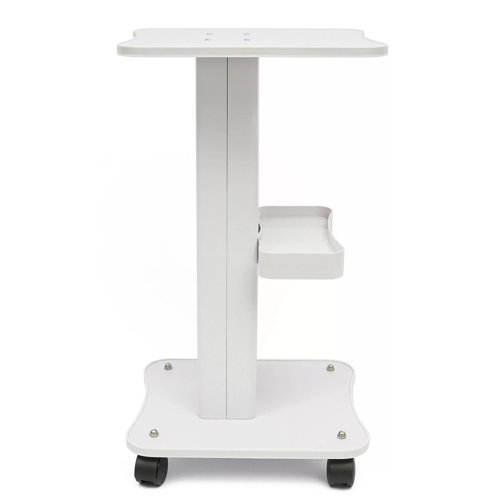 SHZICMY Beauty Salon Trolley Cart Pedestal Rolling Cart Salon Spa Stand Roller Trolley with Wheel Beauty Instrument Tray Rolling Cart