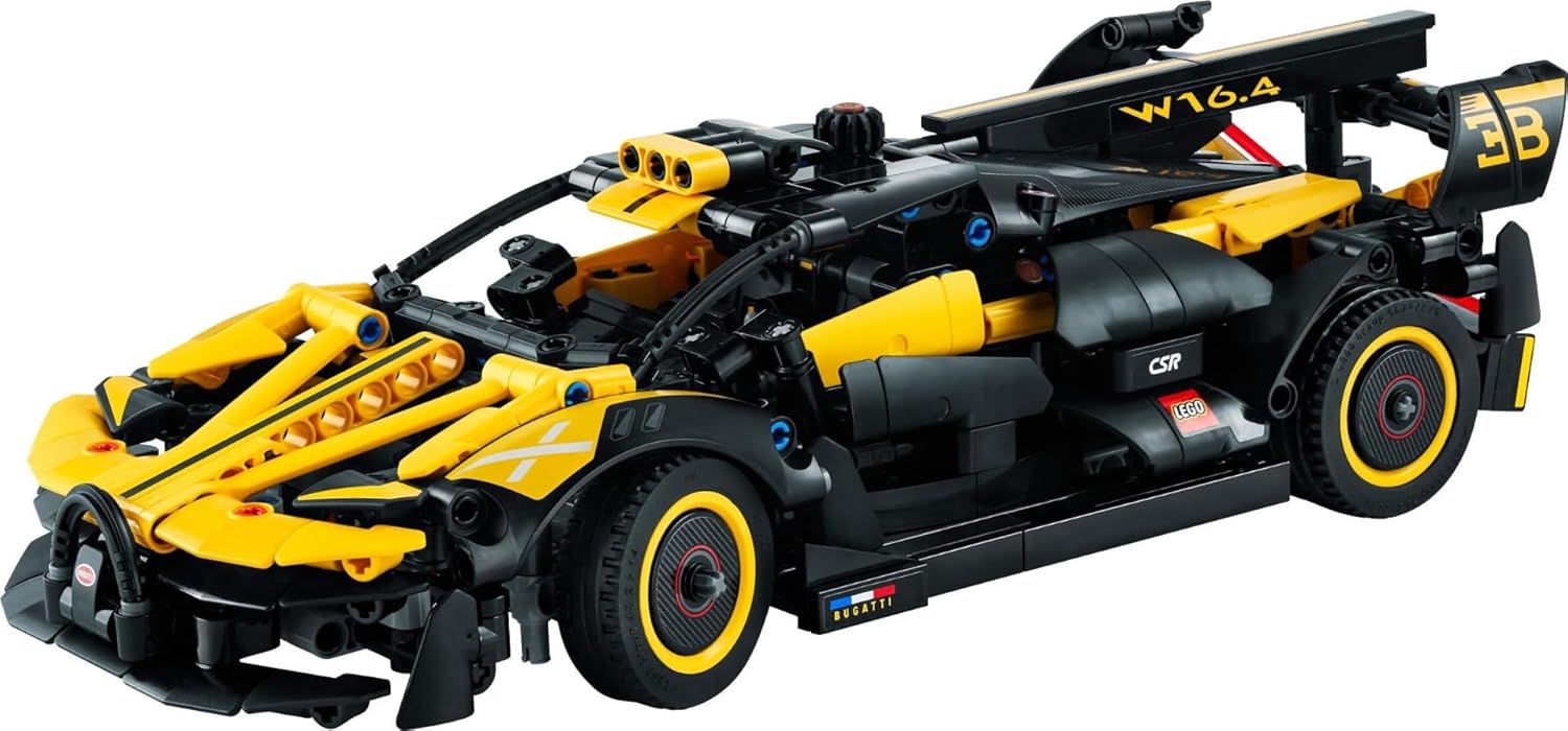 LEGO 42151 Technic Bugatti Car Toy Car Racing Model Car Collectible Iconic Vehicles from 9 Years Old