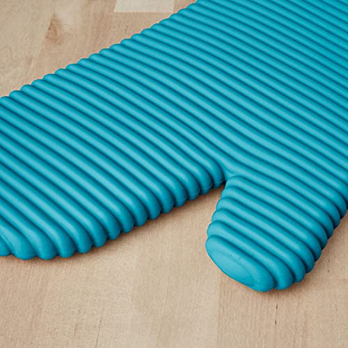 KITCHENAID Ribbed Soft Silicone Oven Mitt 2-Pack Set, 7.5