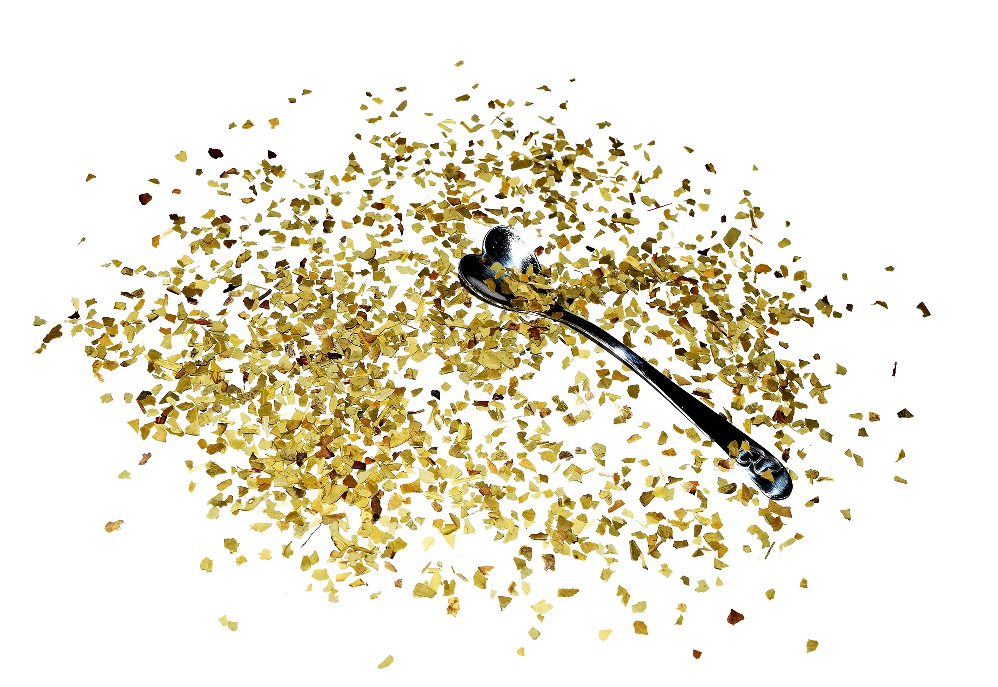 Yerba mate, it has a slight astringency that appeals to many coffee drinkers, also stimulating effect lasts longer than that of coffee, loose leaf tea - 8oz