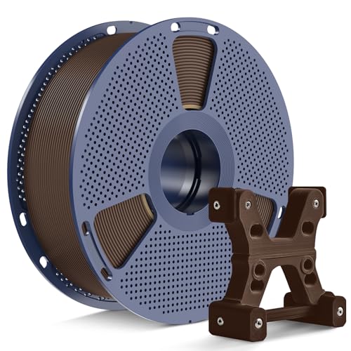 PETG Filament 1.75mm 2025 Upgrade Spool Compatible with Bambulab Refill Filament, 2kg(4.4lbs) SUNLU PETG 3D Printer Filament, 1.75mm Dimensional Accuracy +/- 0.02mm, Black+Black Bundle