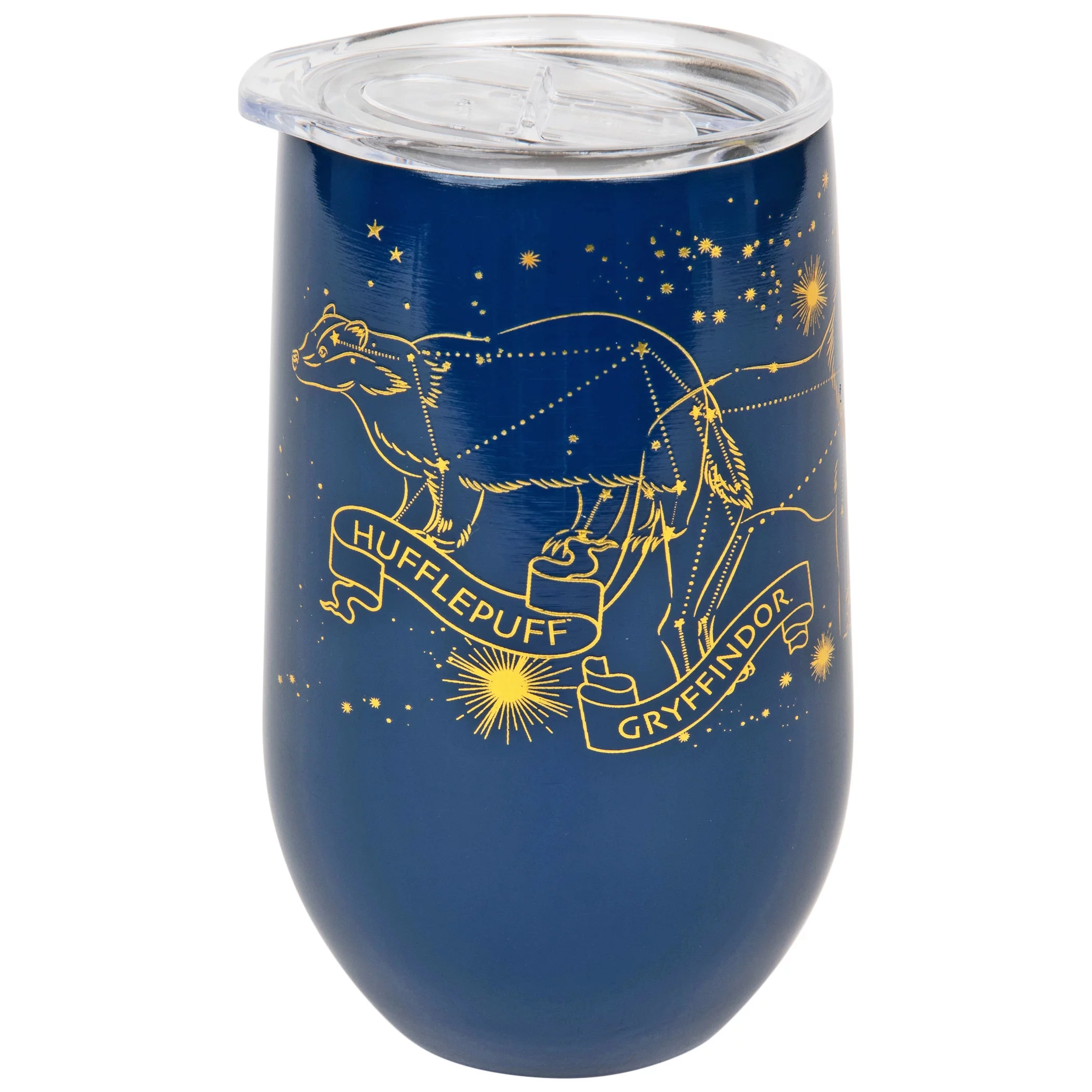 Harry Potter Hogwarts All Houses Constellations 16oz Wine Tumbler