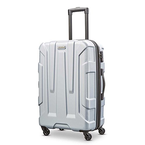 Samsonite Centric Hardside Expandable Luggage with Spinner Wheels, Blue Slate, Carry-On 20-Inch