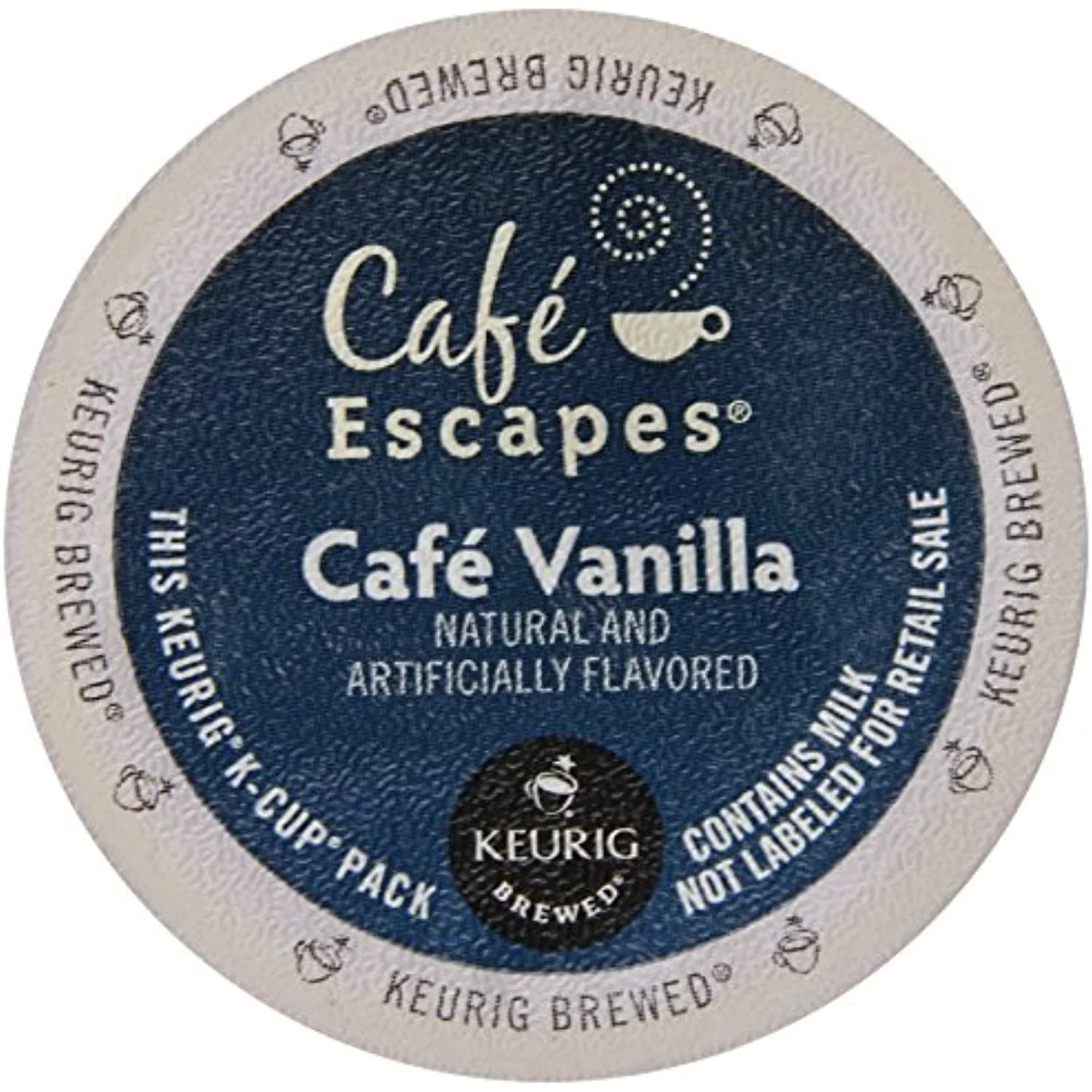 Cafe Escapes Cafe Vanilla K-Cups 1 Box (12 K-Cups)