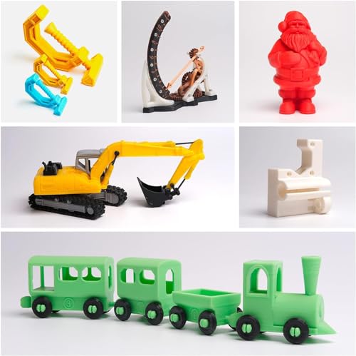 eSUN PLA+ Refilament 1.75mm and Upgarded eSpool+ Set, Reusable and Removable Filament Spool Replacement with 3D Printer Refill PLA Plus, 1KG Spoolless 3D Printing Filament, Cold White