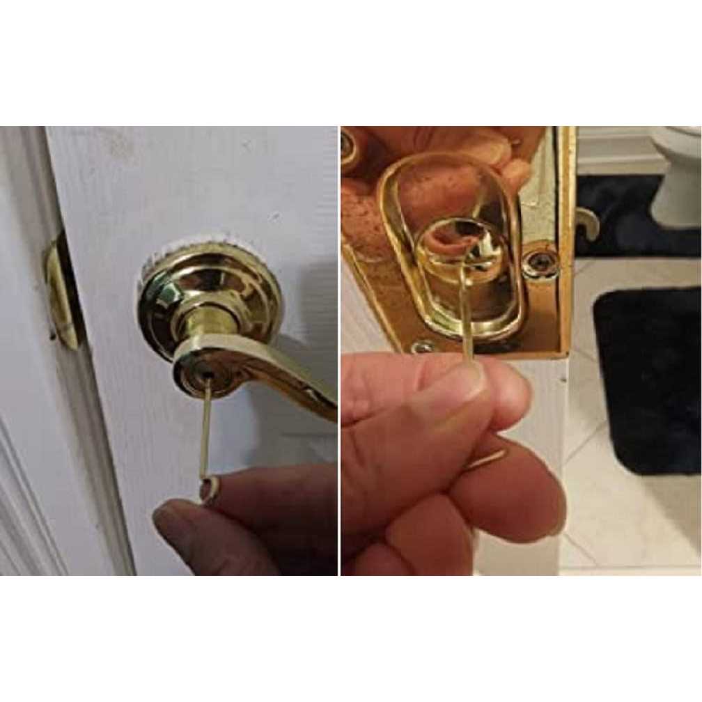 12 Interior Door Key Bedroom and Bathroom Doors Emergency Key for Interior - Shop Hardware Tools Online Store