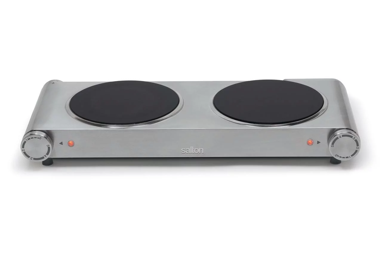 Salton Portable Infrared Cooktop - Double