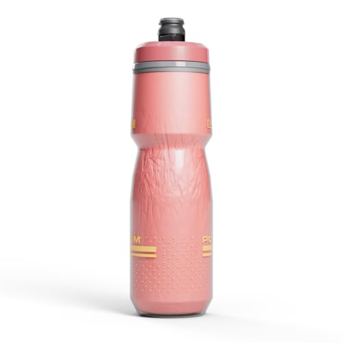 CamelBak Podium Chill Bike Insulated Squeeze Water Bottle Navy Stripe, 24oz