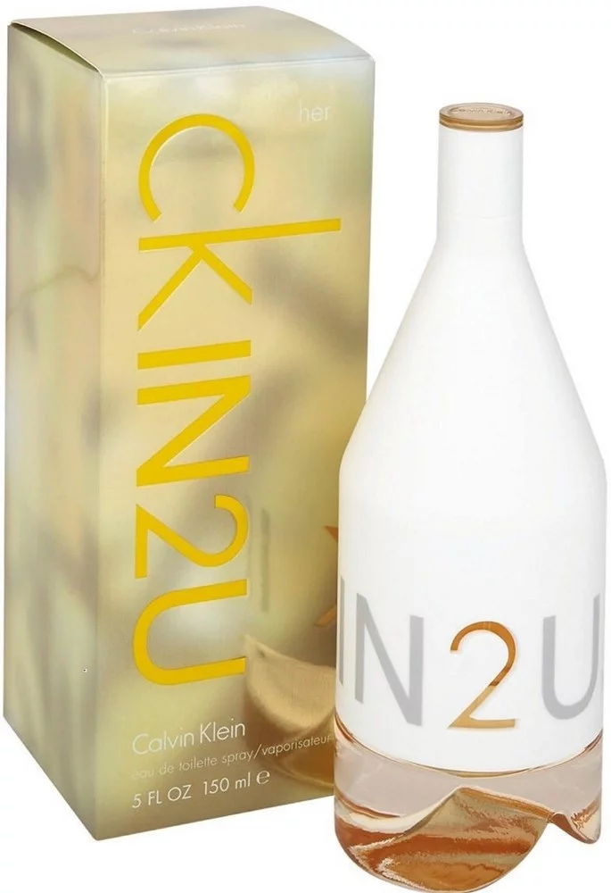 Ck IN2U by Calvin Klein Eau de Toilette Spray for Women 5 oz (Pack of 2)