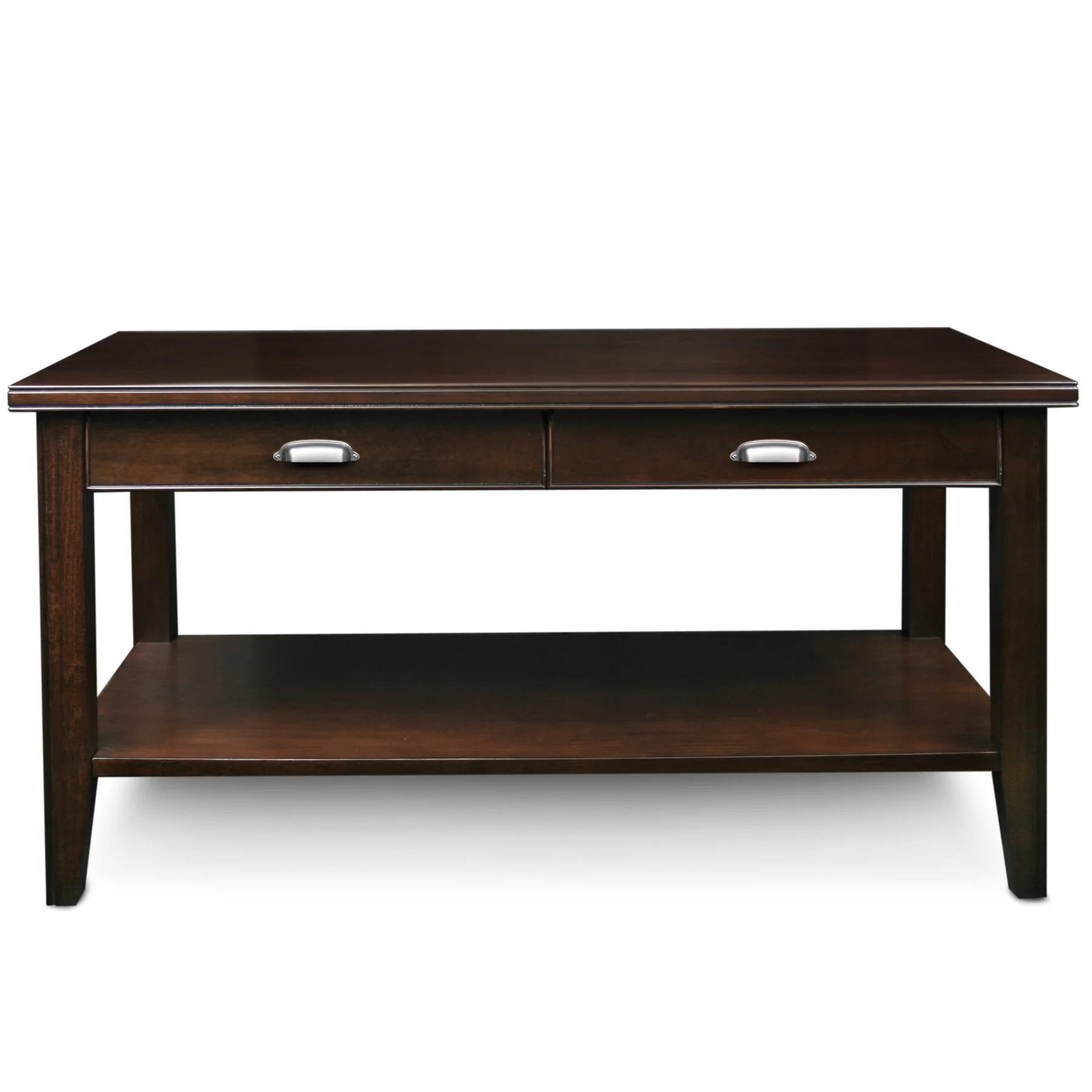 Laurent Coffee Table in Chocolate Cherry