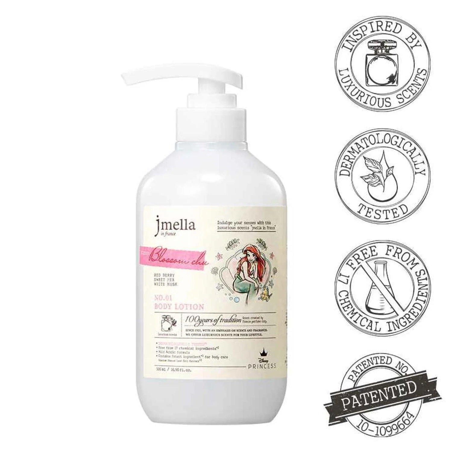 Jmella in France Disney blossom Chu body lotion 500ml  500ml