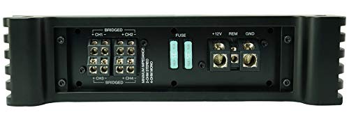 Rockville DBM12 2000W Peak / 500w RMS 2 Ohm Marine/Boat Mono Amplifier Amp W/Covers+Bass Remote