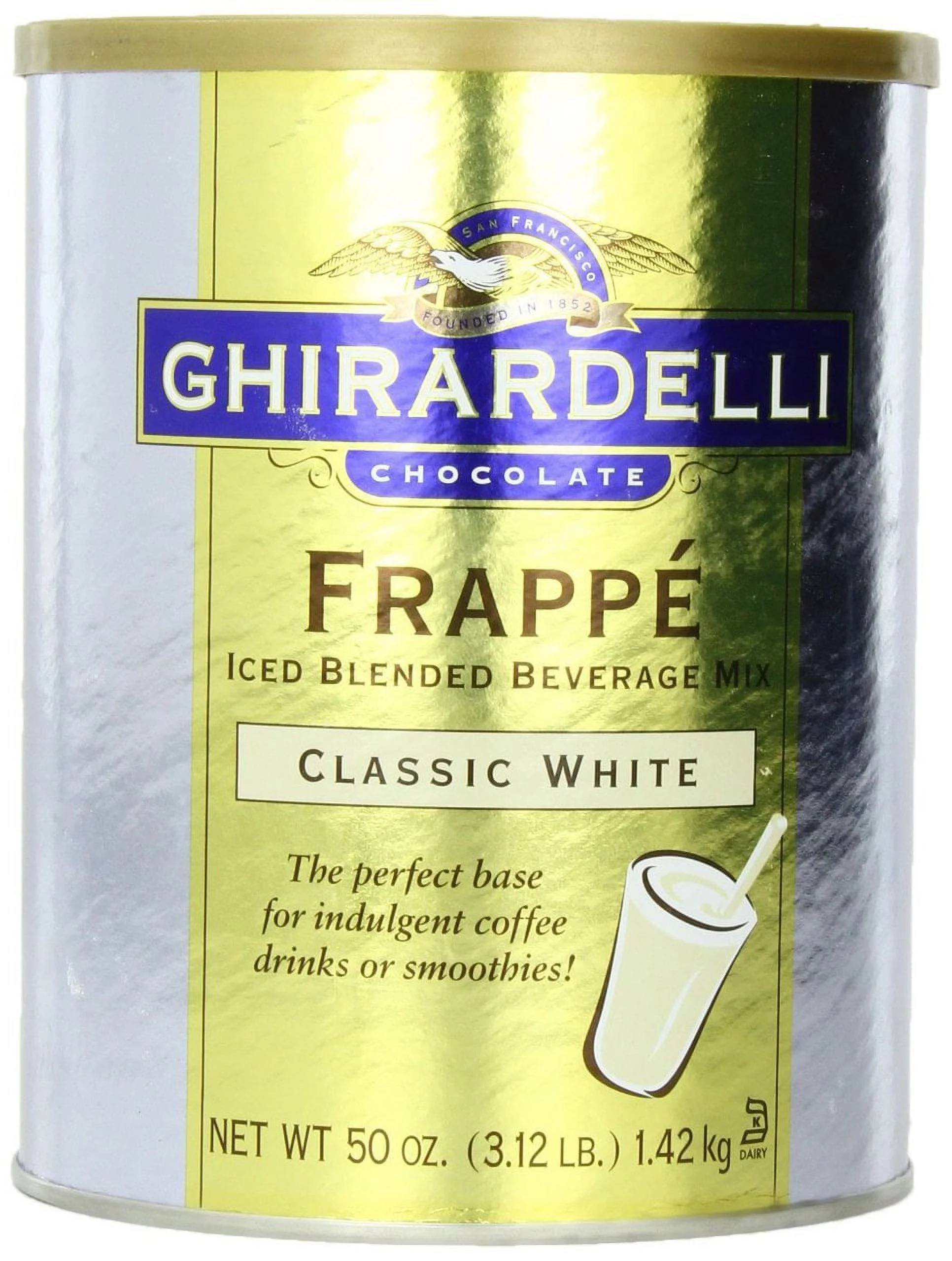 Ghirardelli Beverage Mix, Classic White 50 oz.