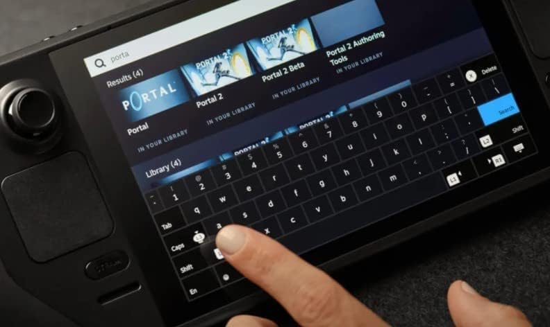 Valve Steam Deck 256GB Handheld Gaming Console (Renewed)