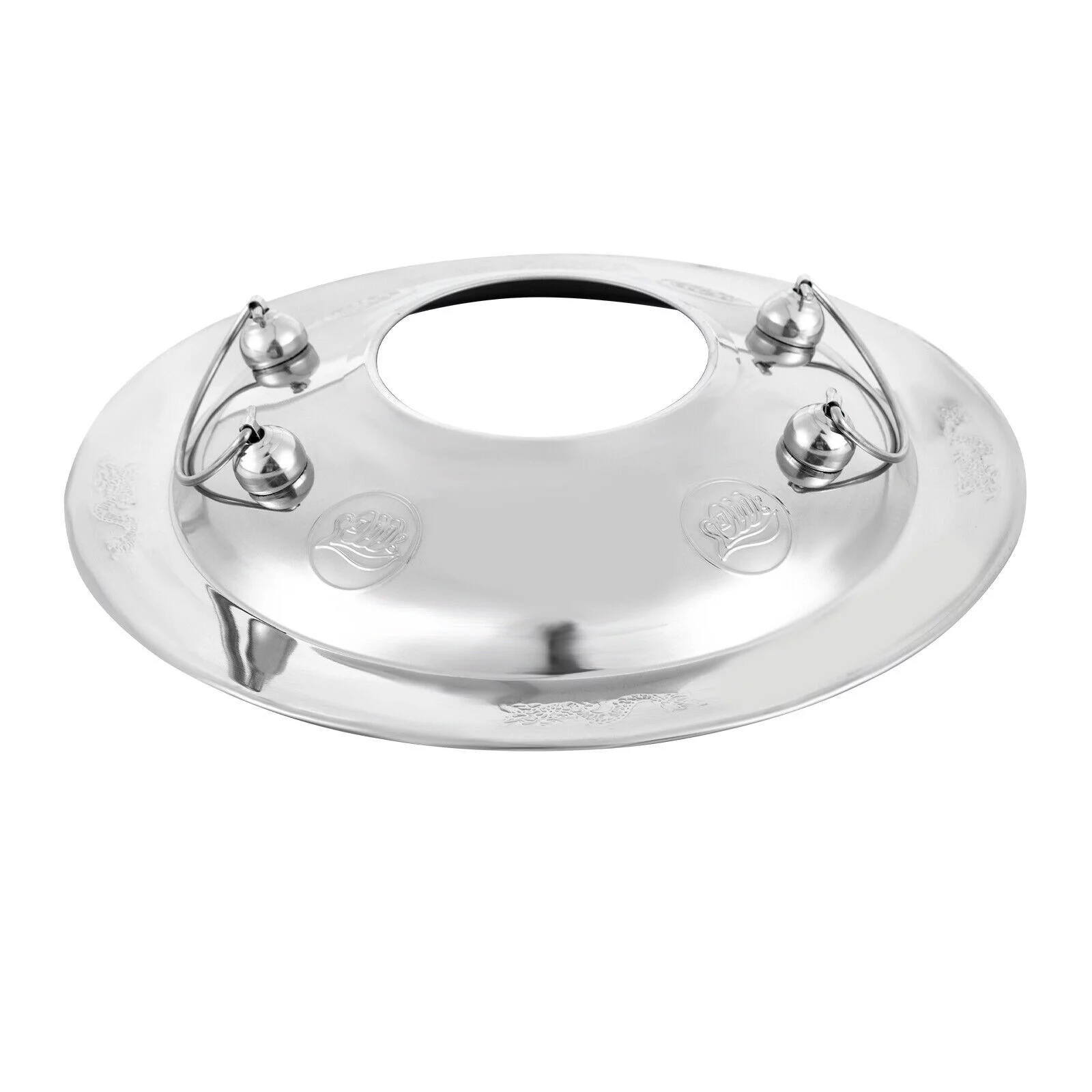 1.9QT/2.3QT Chinese Style Stainless Steel Shabu Hot Pot Instant-boiled Hotpot,LKS-8380