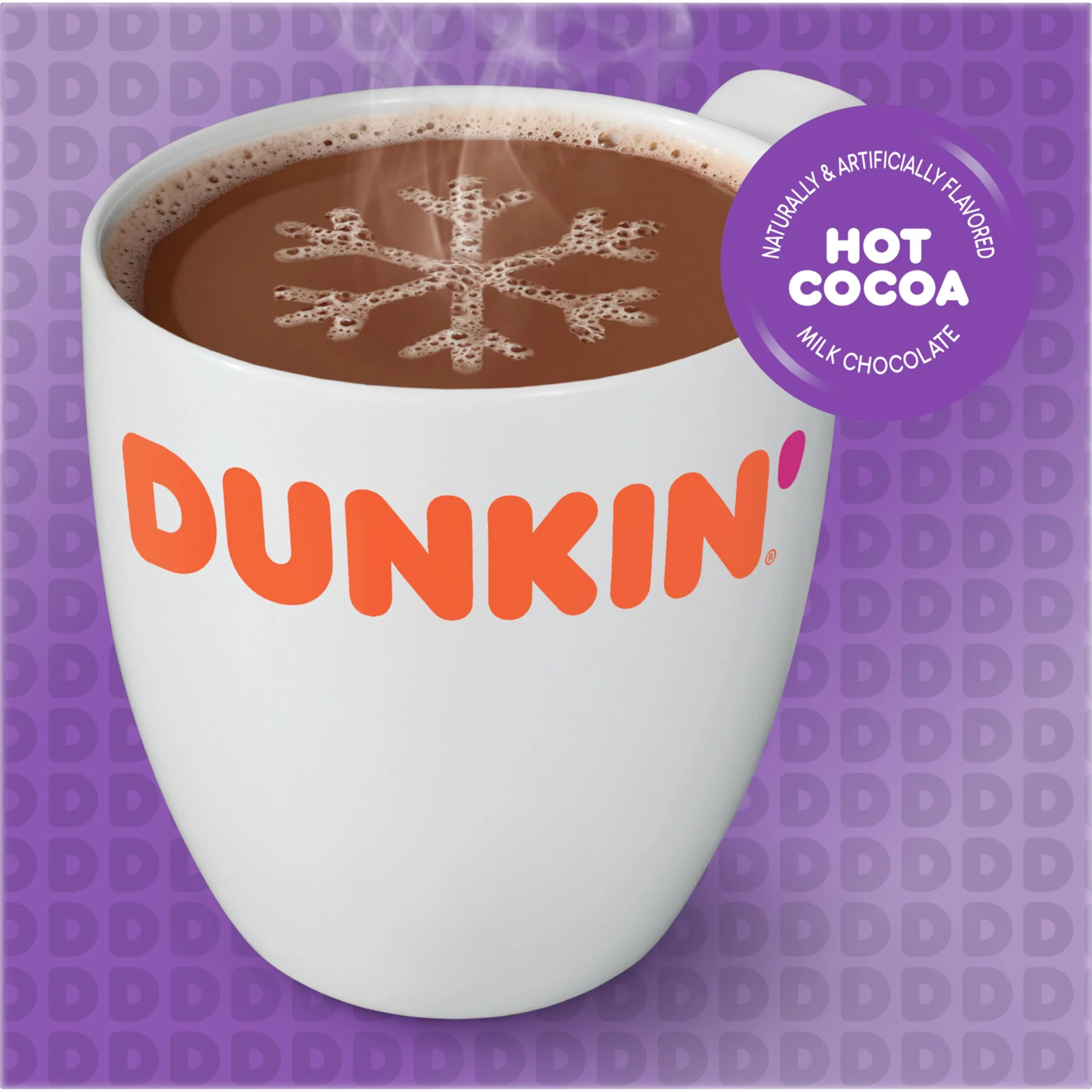 Dunkin' Milk Chocolate Hot Cocoa, 60 Keurig K-Cup Pods