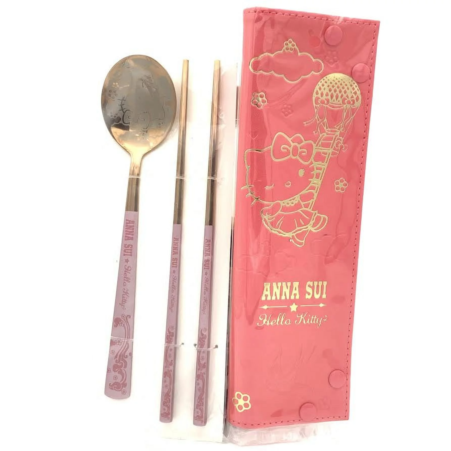 Anna Sui & Hello Kitty 環保餐具組-熱汽球款