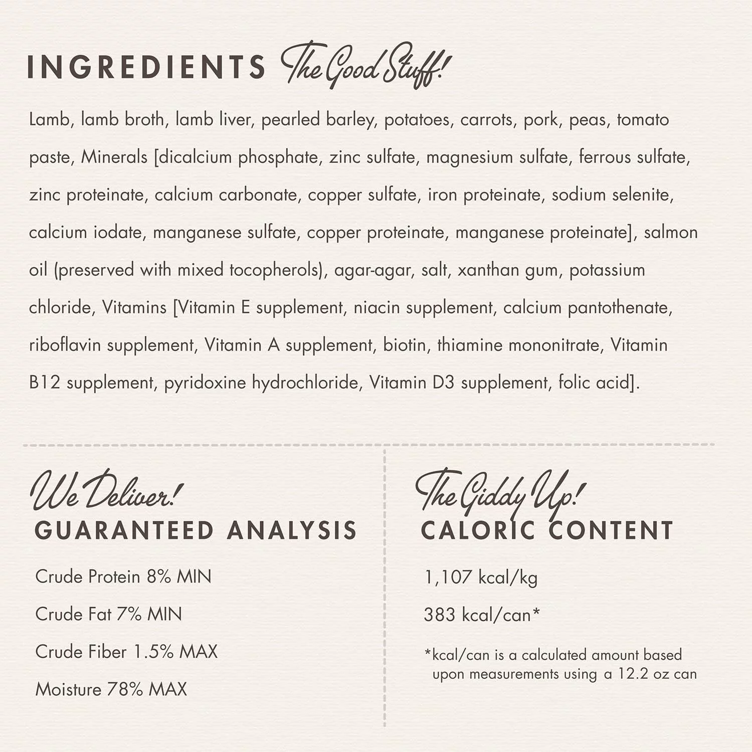 GOLD DOG LAMB PATE 12/12.2Z